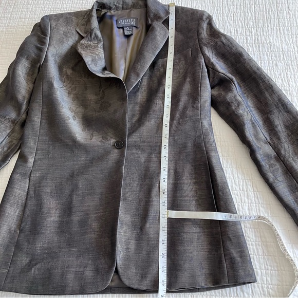 EUC Layfayette 148 NY neutral mohair mix blazer - Picture 11 of 13